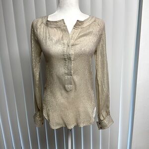 Patterson J Kincade Gold Silk Metallic